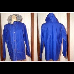 Women's Size M Vintage Wippette Hooded Rain Jacket